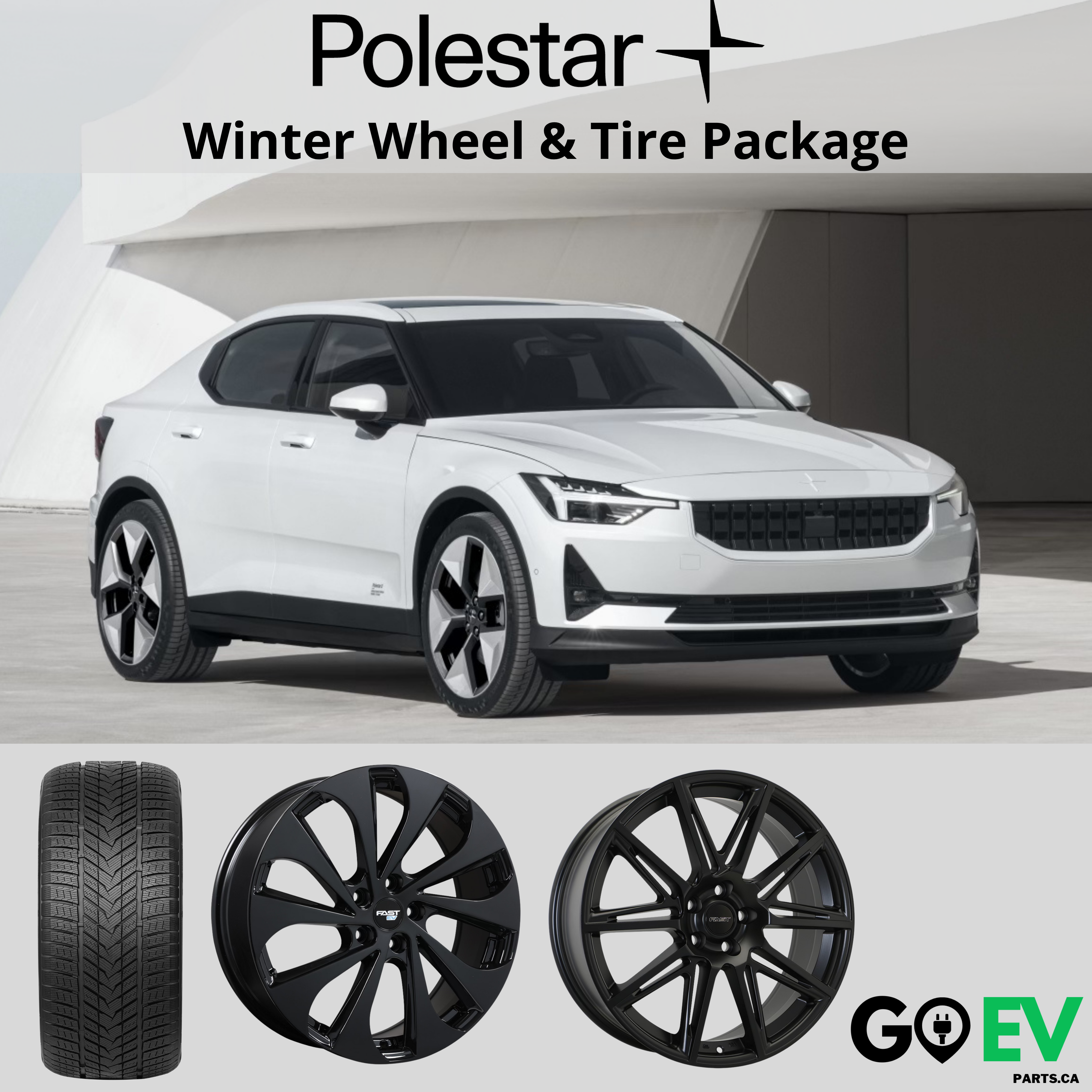 ポルノスター Polestar 2 Winter Package – Wheels Collection Ltd.
