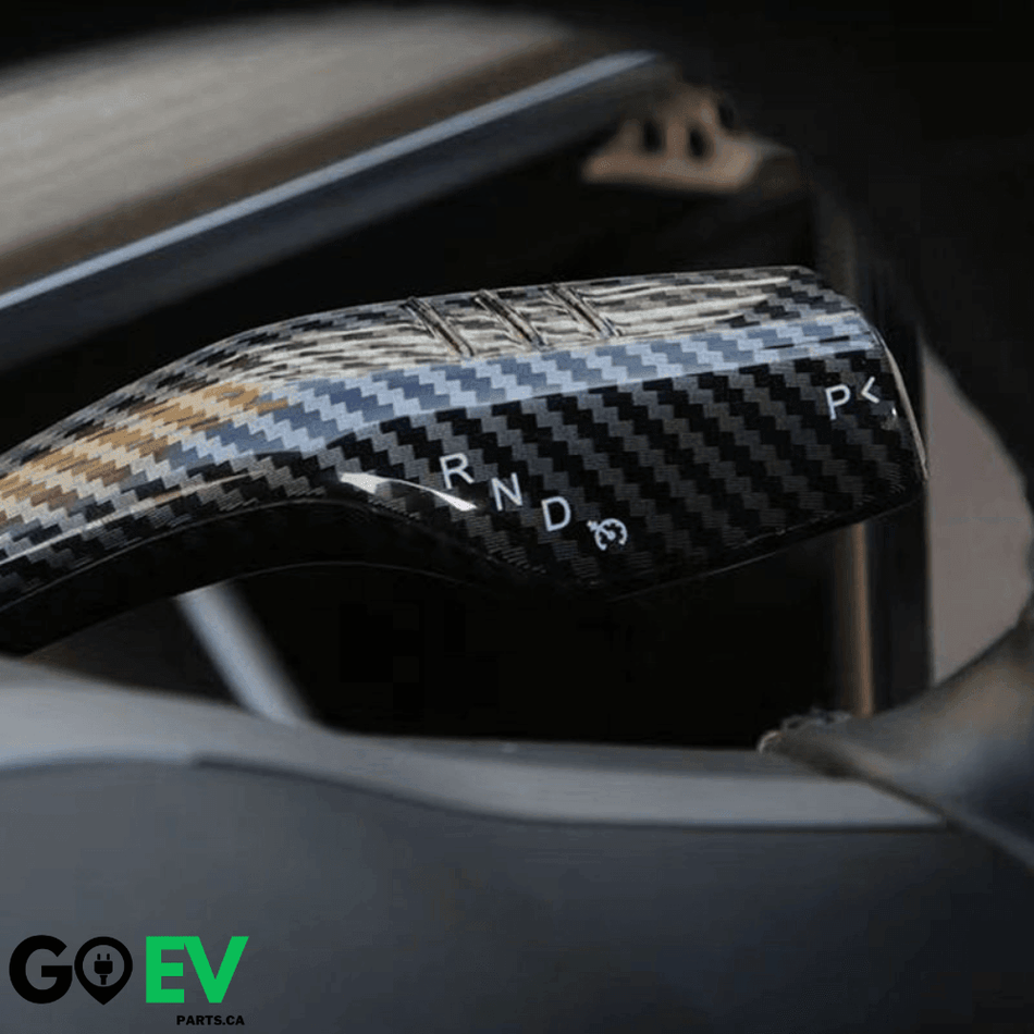 Model 3/Y: Lever Covers (2 PCs) Gear Shift and Wiper Control - GOEVPARTS