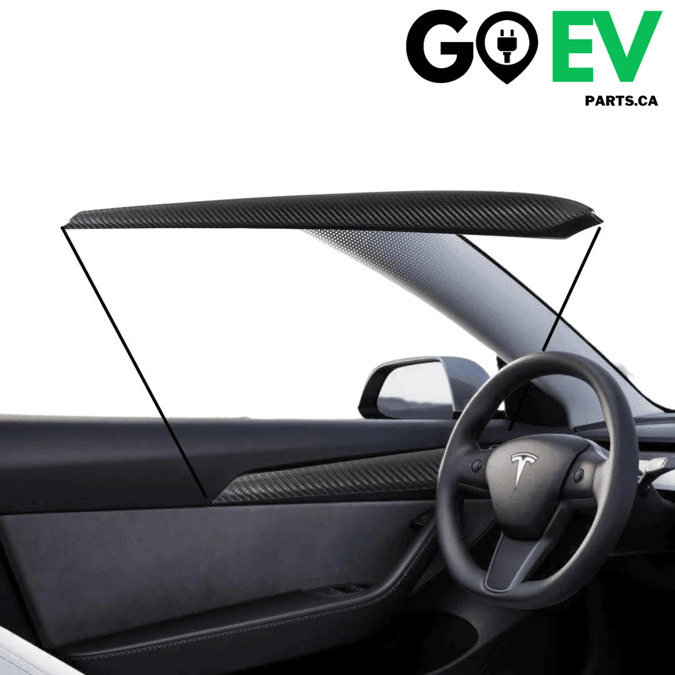 Model 3/Y: Real Carbon Fibre Interior Trim - GOEVPARTS