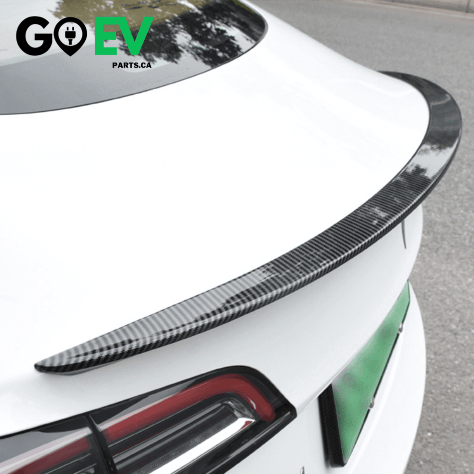 Model 3/Y: Real Carbon Fibre Performance Spoiler - GOEVPARTS