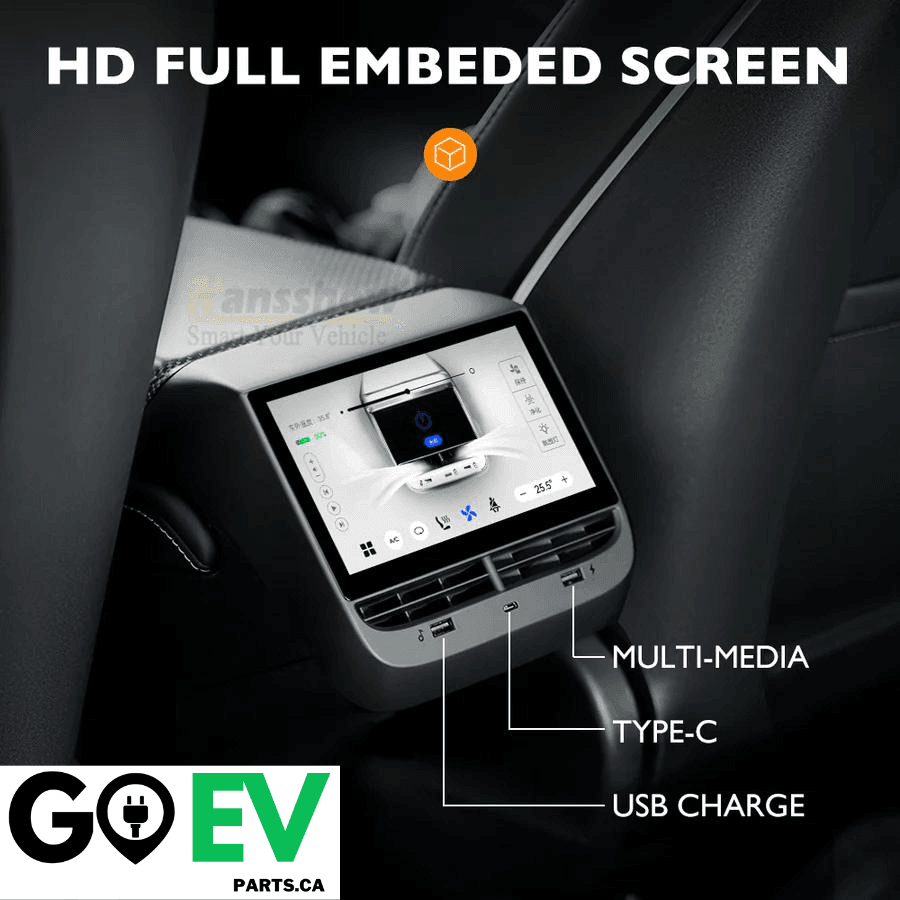 Model 3/Y: Rear Entertainement and Control Touch Screen Display - GOEVPARTS