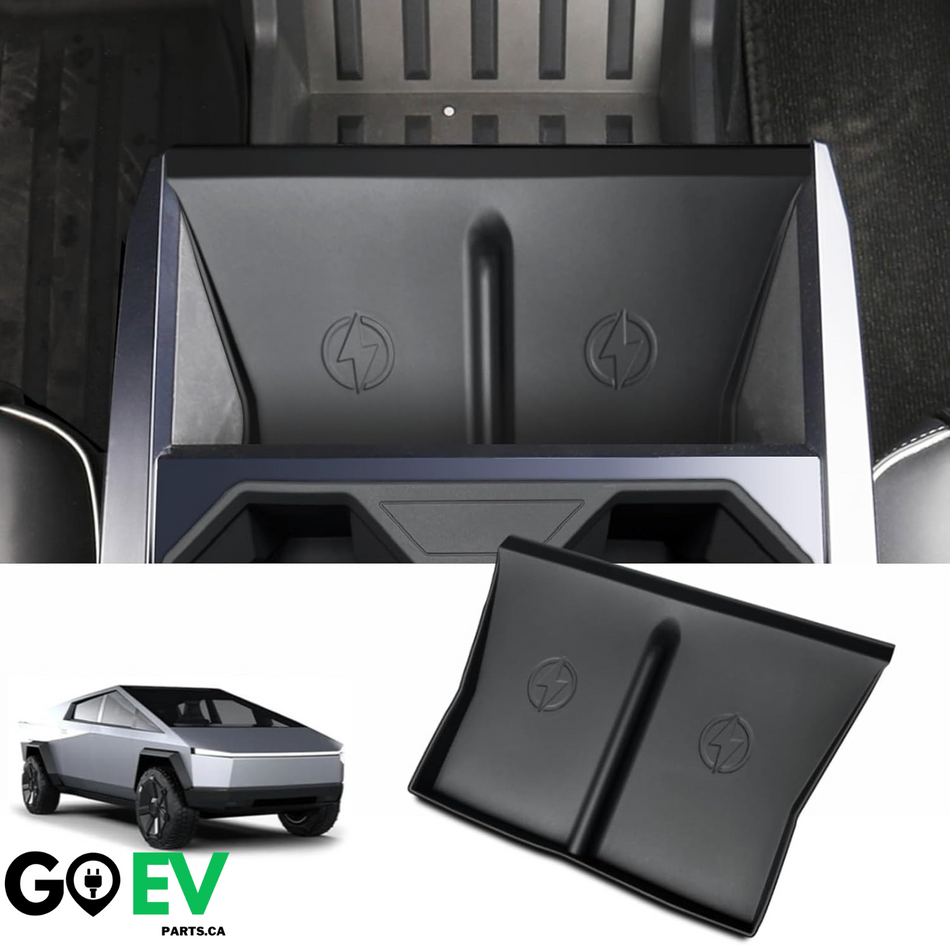 Tapis de charge sans fil pour la console centrale du Tesla Cybertruck