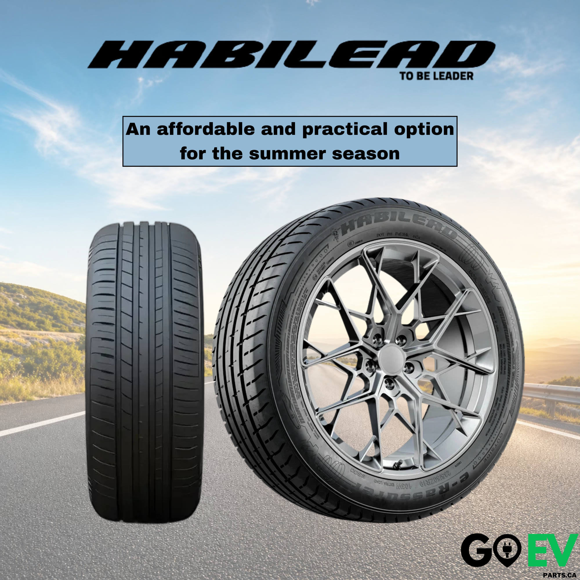 Habilead Summer Tires for Tesla Model 3 and Model Y