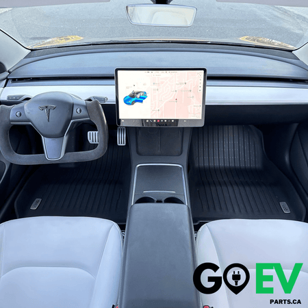 Model 3/Y: Tesla Winter Tpe Floor Mats (3 PCs) - GOEVPARTS