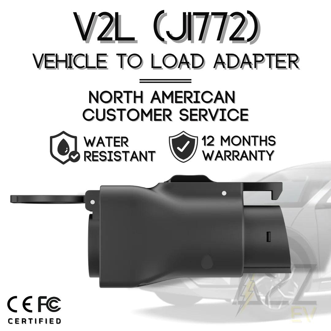 J1772 V2L - Vehicle-To-Load - Up To 16A - For IONIQ 5/6, EV6, NIRO EV, GV60/70, G80 & More. - GOEVPARTS