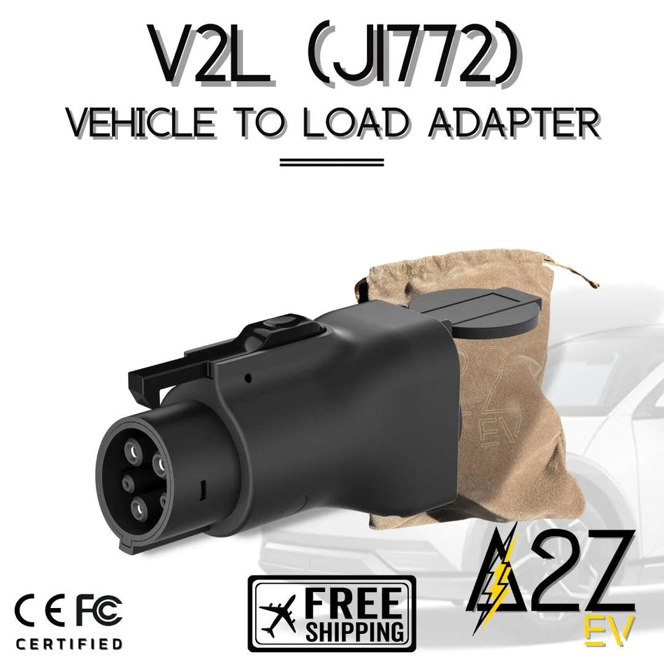  V2L (US) - Vehicle-to-Load - Up to 16A - A2Z V2L Adapter - for  IONIQ 5/6, EV6, NIRO EV, GV60/70, G80 & More : Automotive