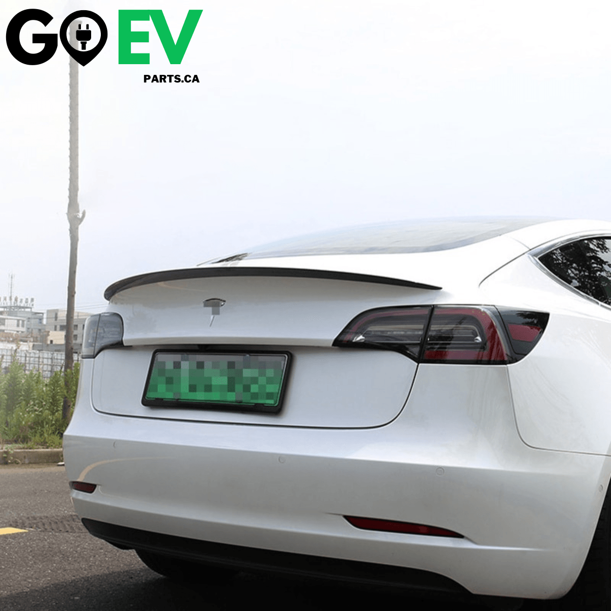 Model 3: Performance Spoiler (ABS+coating) - GOEVPARTS