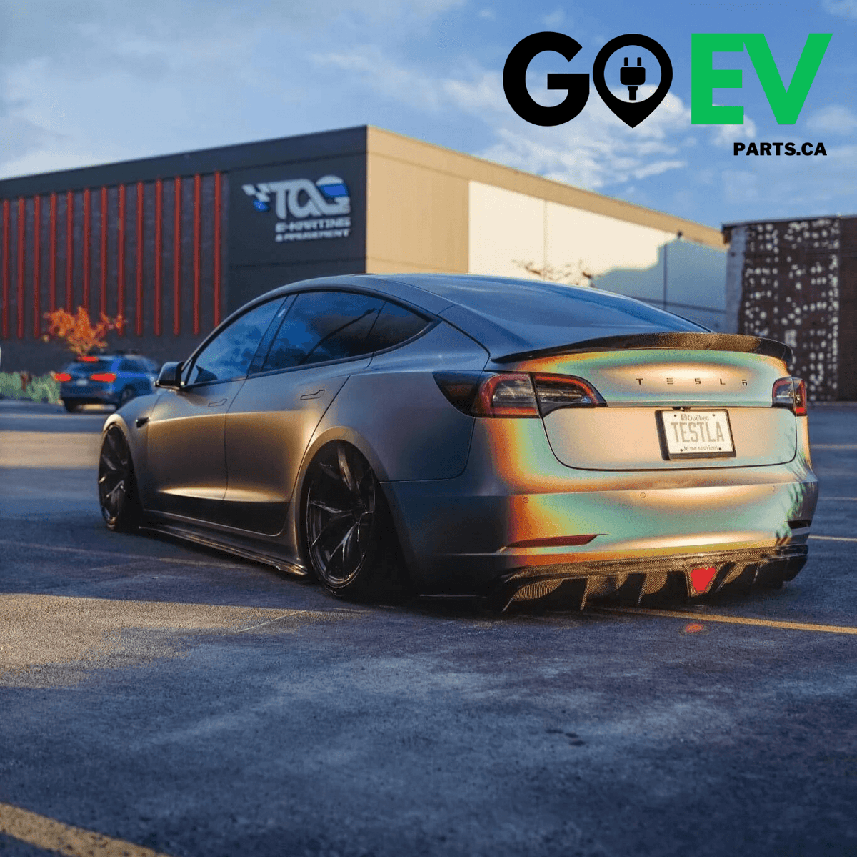 Model 3: Real Carbon Fibre Body Kit "C" style - GOEVPARTS