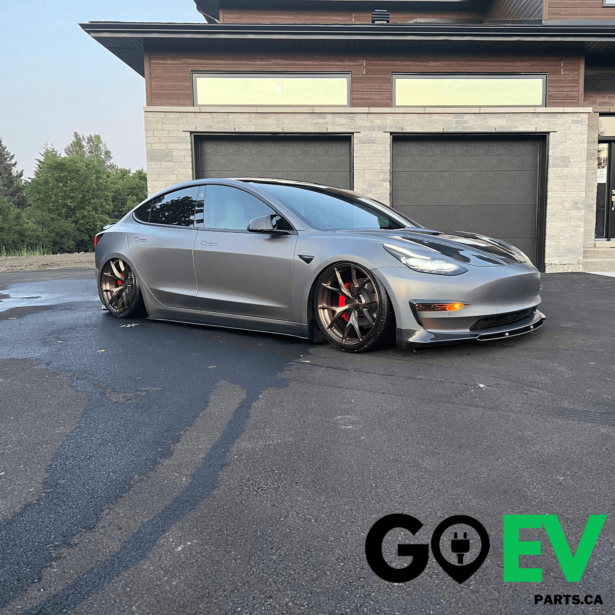 Model 3: Real Carbon Fibre Body Kit "C" style - GOEVPARTS