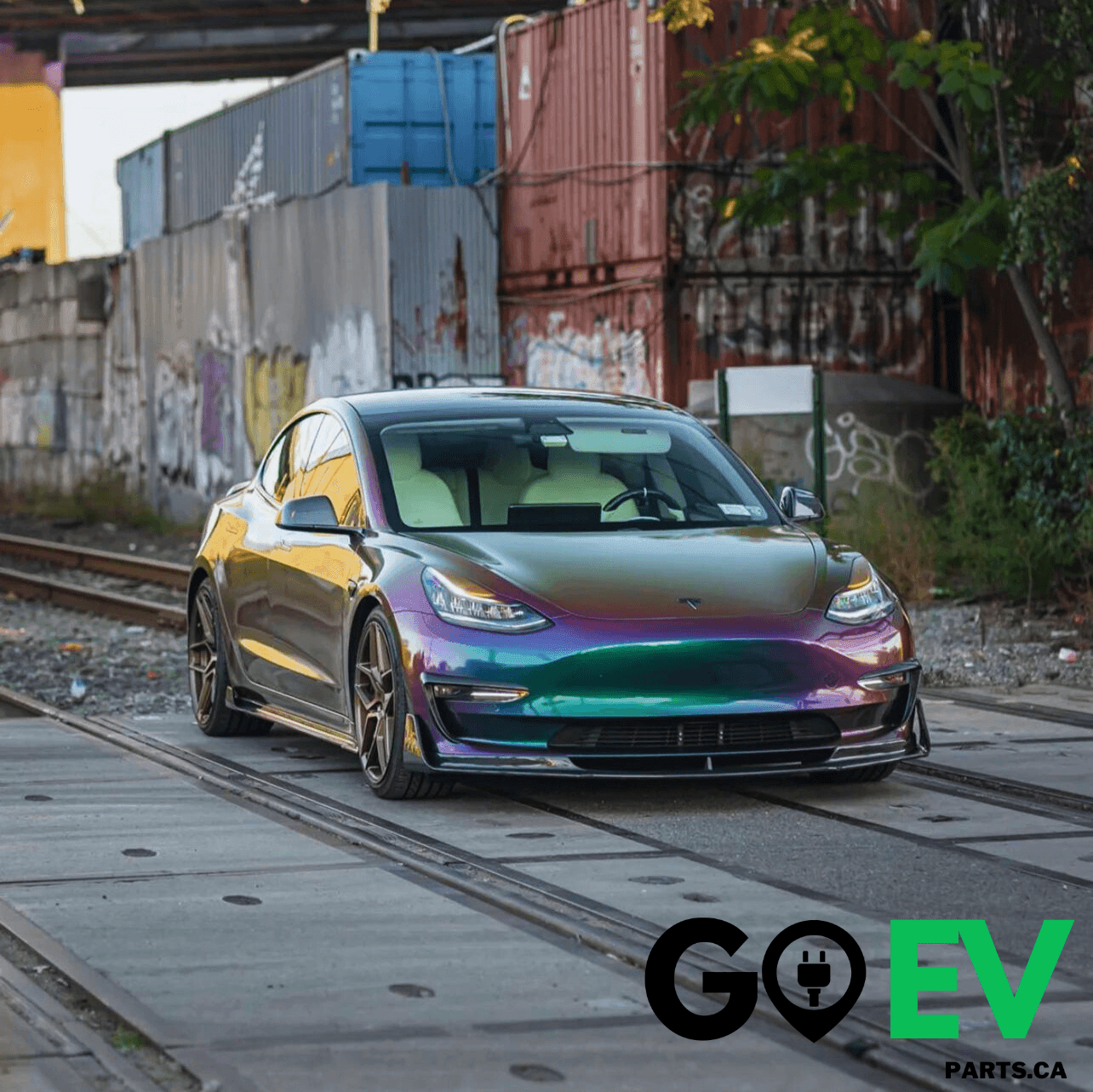 Model 3: Real Carbon Fibre Body Kit - GOEVPARTS