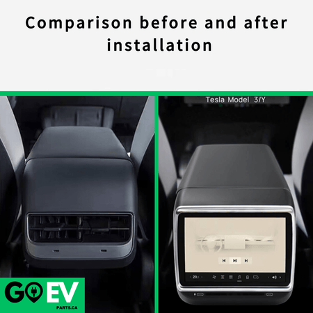 Model 3/Y: 7.2 Rear Entertainment and Control Touch Screen Display - GOEVPARTS