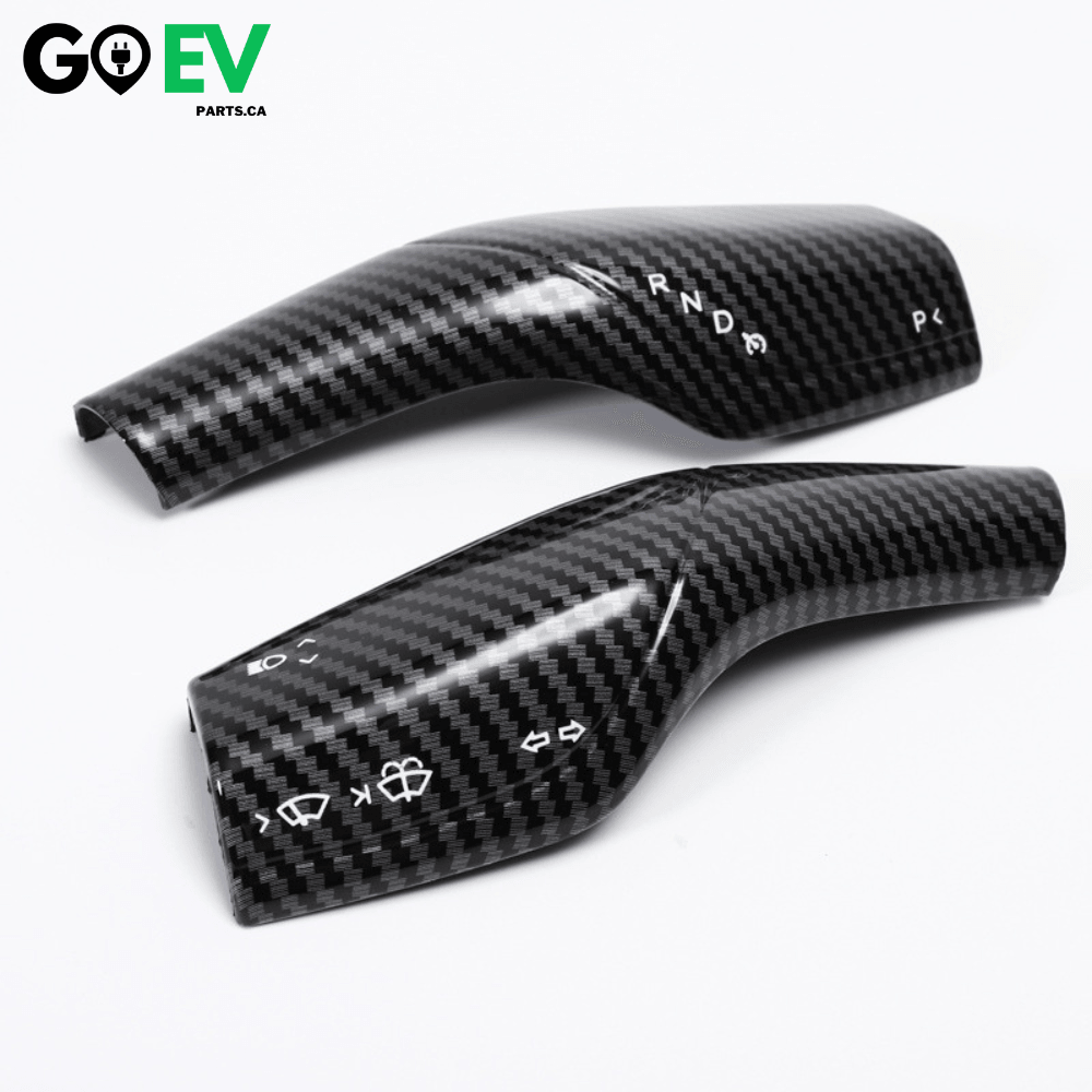 Model 3/Y: Lever Covers (2 PCs) Gear Shift and Wiper Control - GOEVPARTS