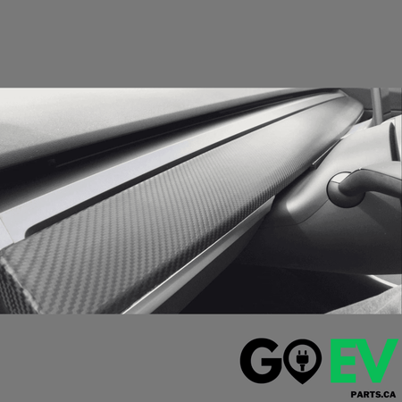 Model 3/Y: Real Carbon Fibre Dashboard Cover - GOEVPARTS