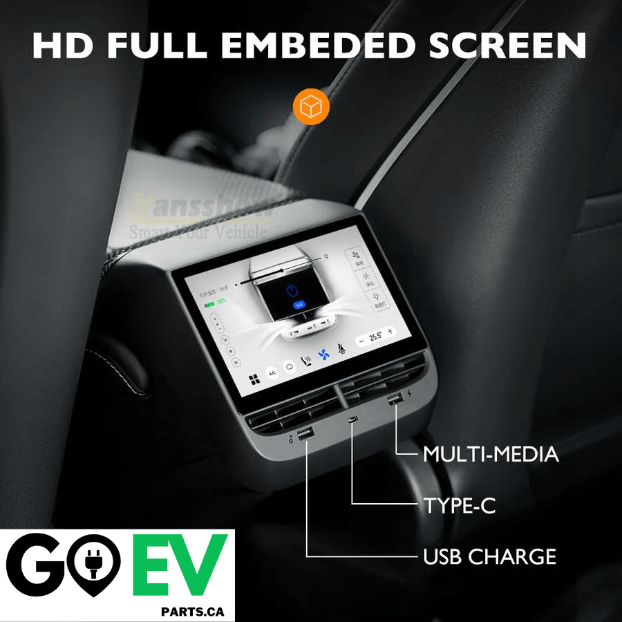 Model 3/Y: Rear Entertainement and Control Touch Screen Display - GOEVPARTS