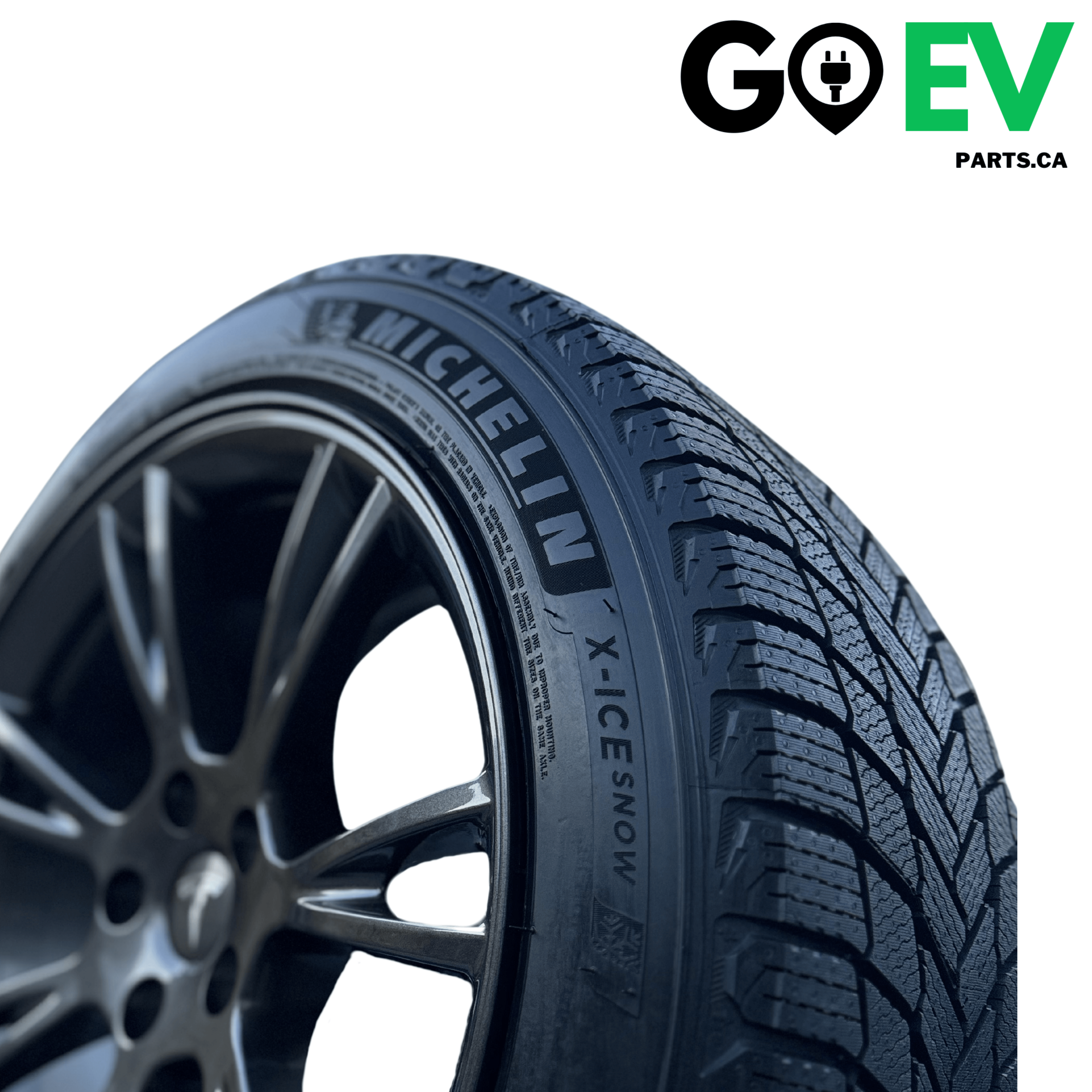 Model Y: 19" Tesla Dark Gemini Wheel Winter Tire Package - GOEVPARTS