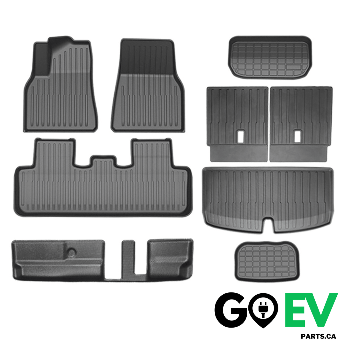 Model Y 7 Seaters: TPE 3-Row + Trunk Complete Set (7 PCs) - GOEVPARTS