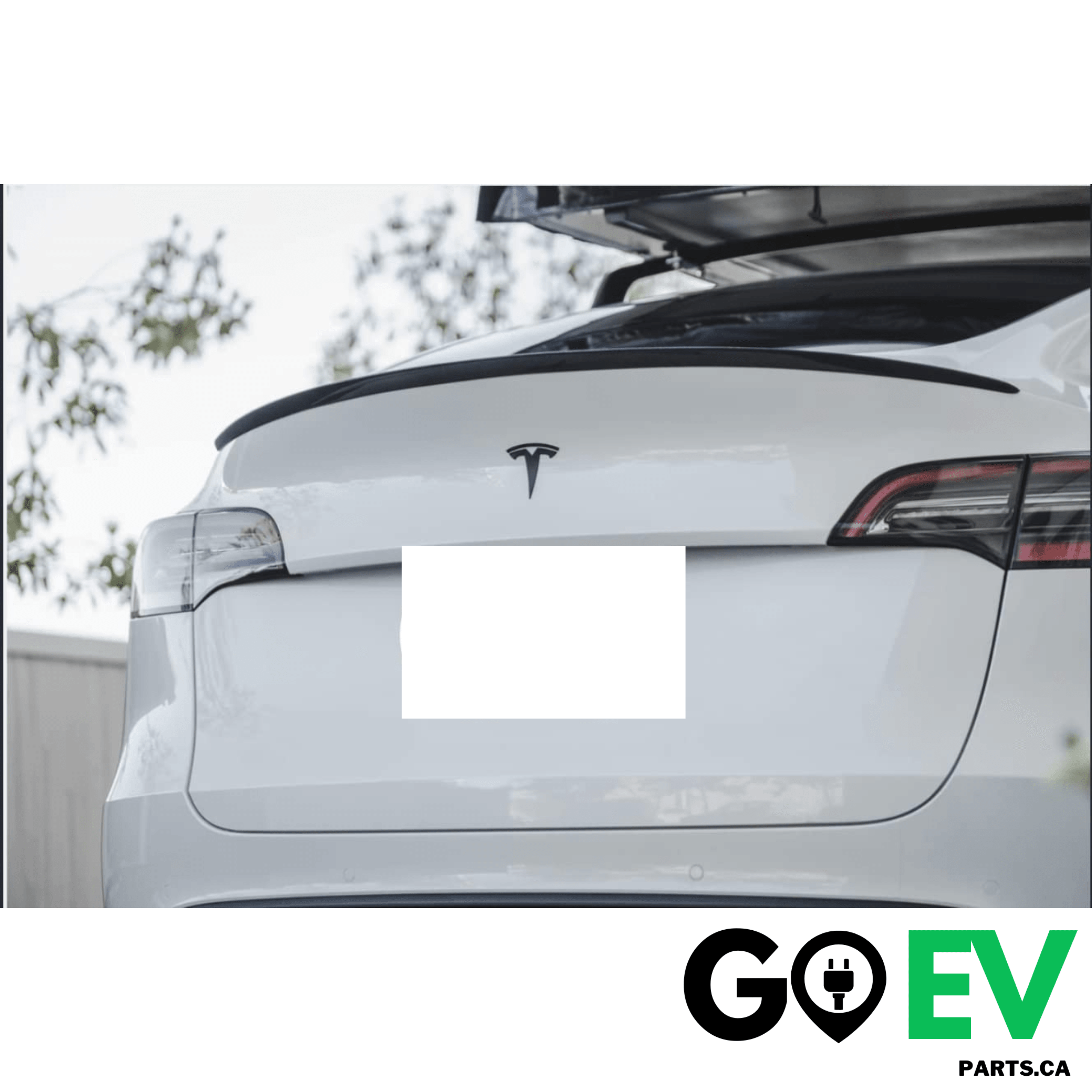 Tesla Model Y : Aileron arrière performant (ABS + revêtement