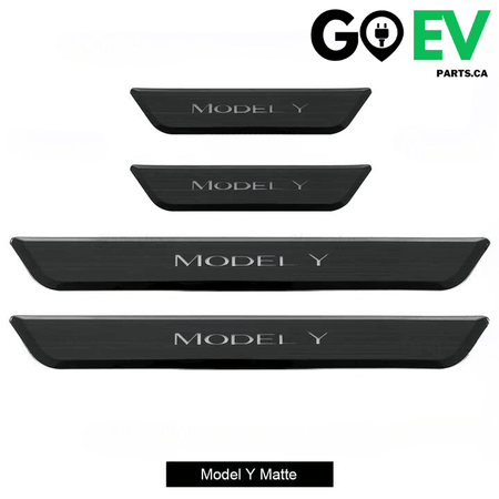 Model 3/Y: Illuminated LED Colorful Lightning Door Sill Protector - GOEVPARTS