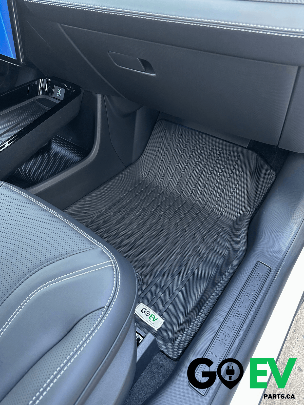 Mustang Mach-E 2021 + XPE Front and Rear Floor Mat Set - GOEVPARTS