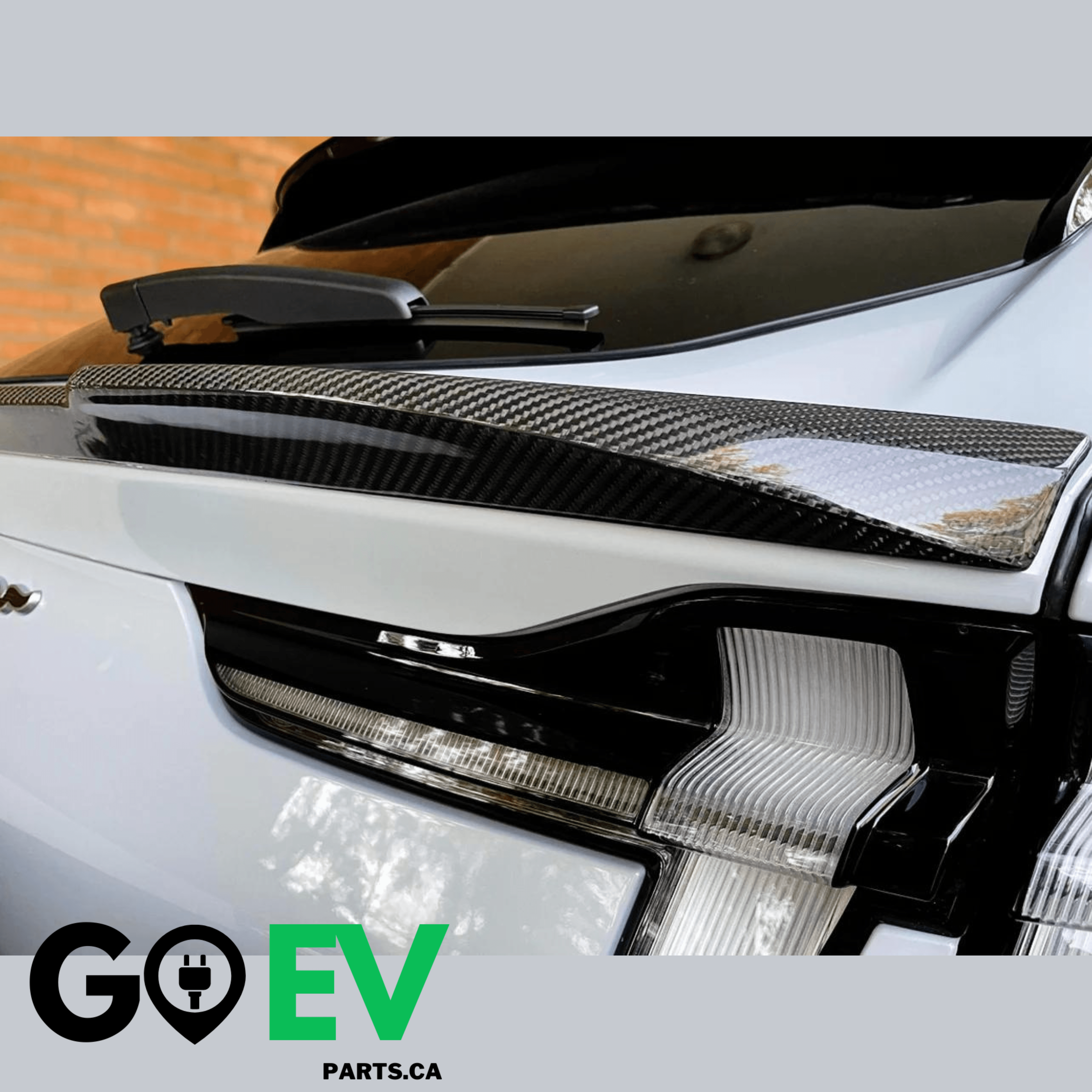 Mustang Mach-E: Real Carbon Fibre Spoiler - GOEVPARTS