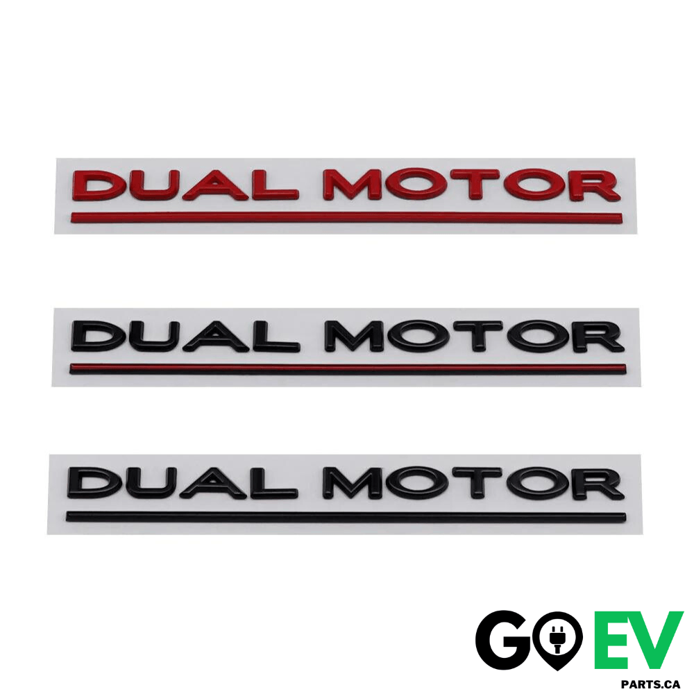 TESLA DUAL MOTOR Badge - GOEVPARTS