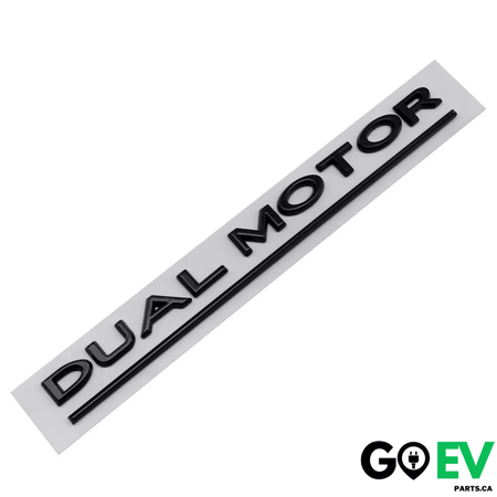 TESLA DUAL MOTOR Badge - GOEVPARTS