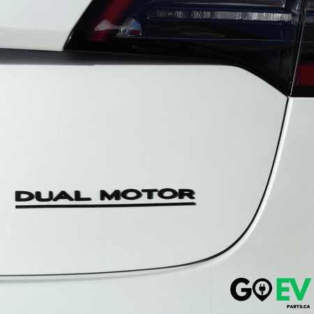 TESLA DUAL MOTOR Badge - GOEVPARTS