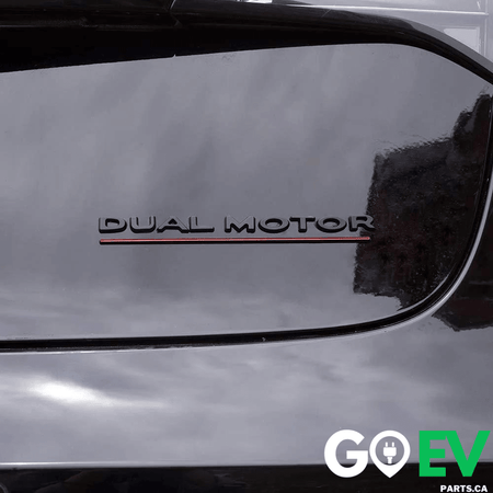 TESLA DUAL MOTOR Badge - GOEVPARTS