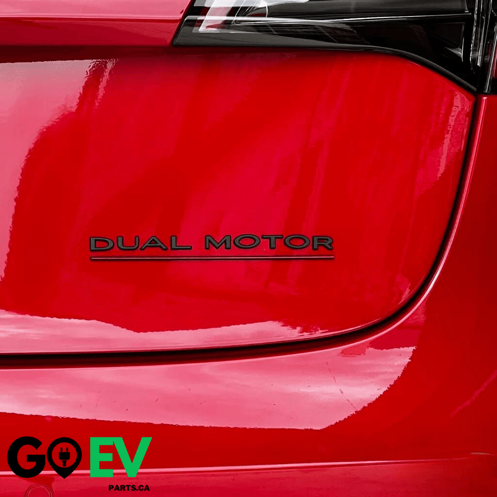 TESLA DUAL MOTOR Badge - GOEVPARTS