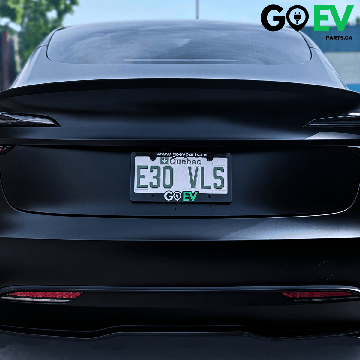 Tesla License Plate Frame - GOEVPARTS