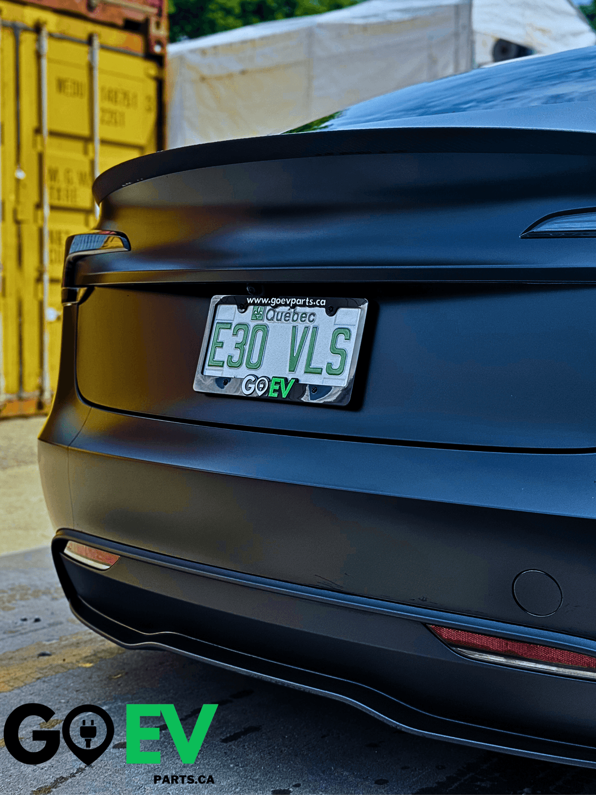 Tesla License Plate Frame - GOEVPARTS