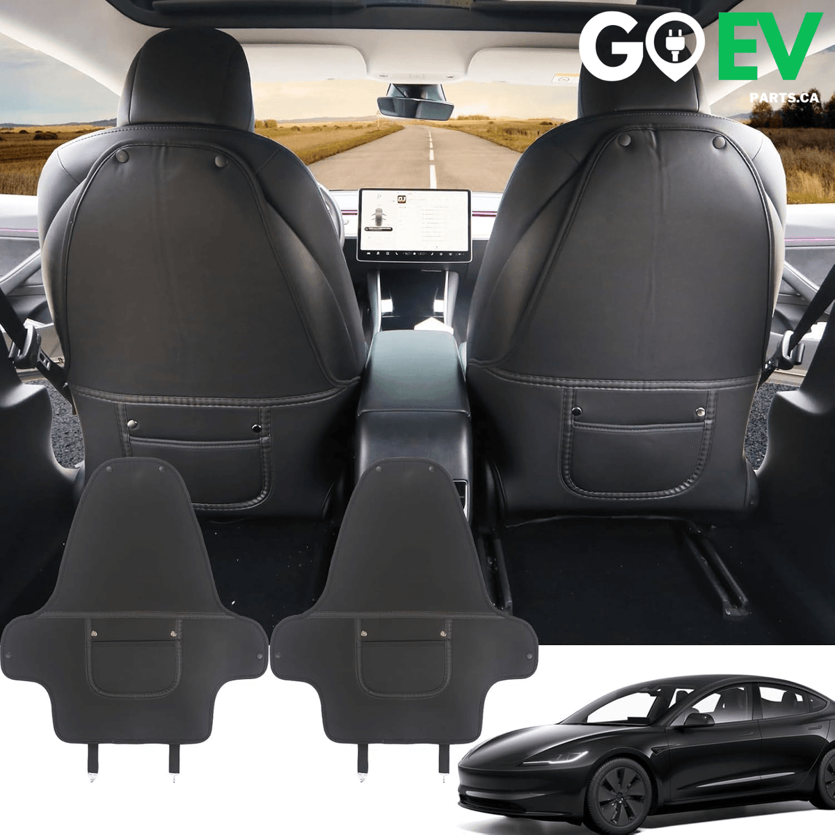 Tesla Model 3/Y Back Seat Protector - GOEVPARTS