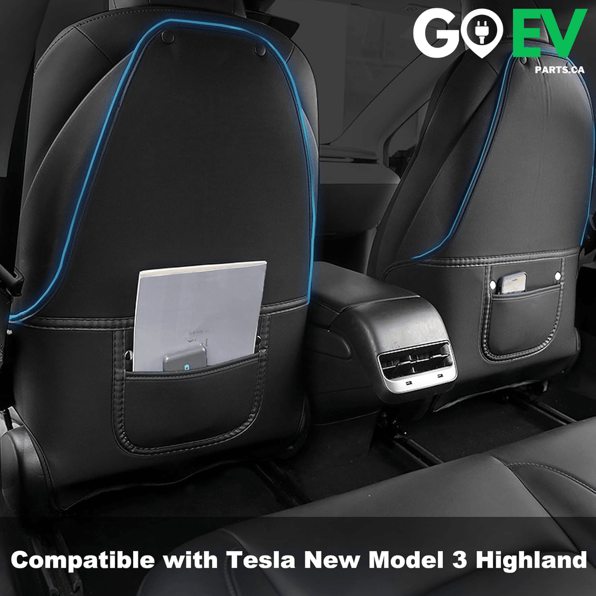 Tesla Model 3/Y Back Seat Protector - GOEVPARTS