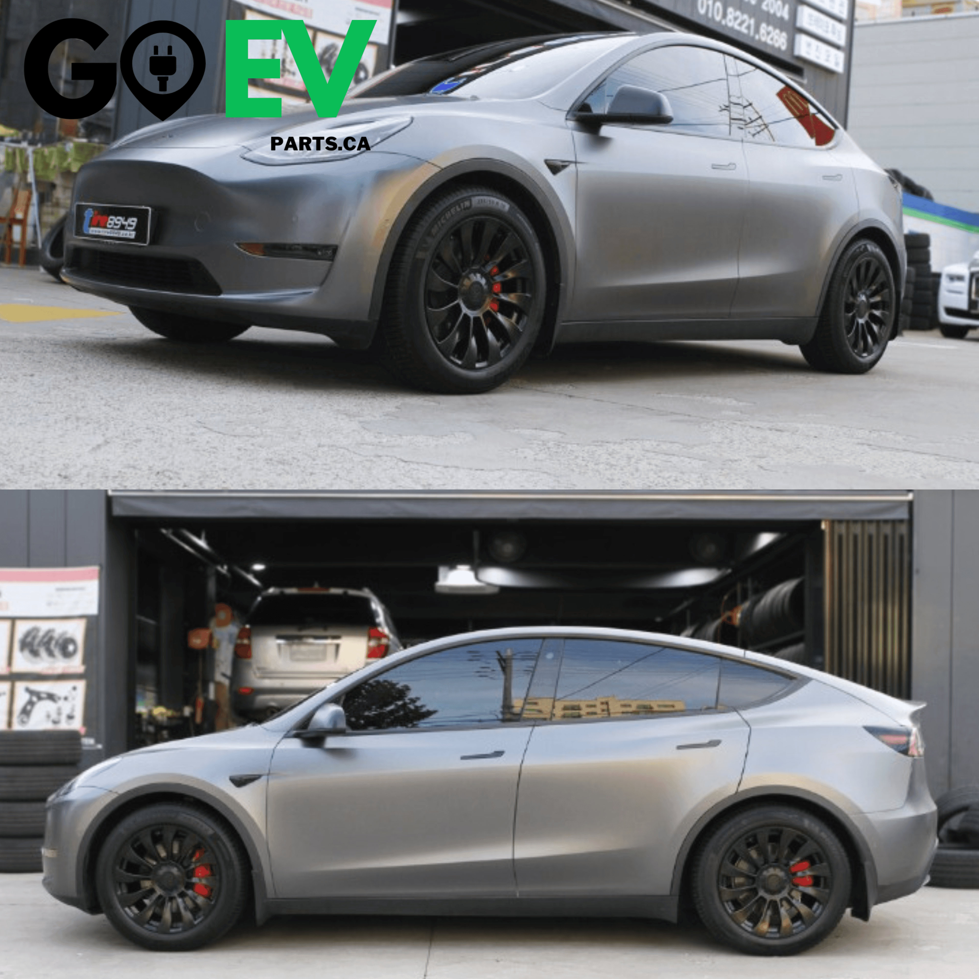 TESLA MODEL 3/Y: COMPLETE WHEEL WINTER PACKAGE R263/R264 - GOEVPARTS