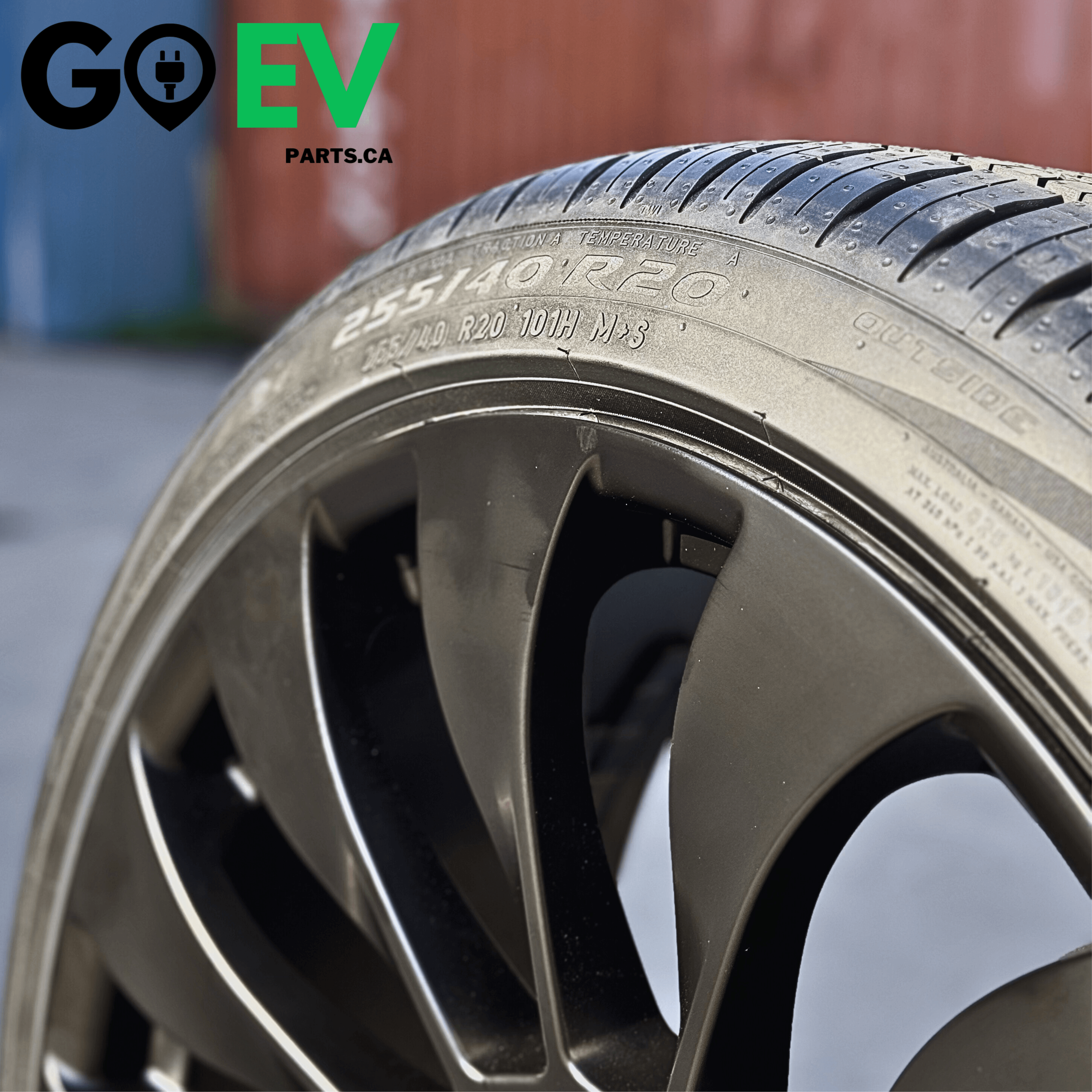 Tesla Model Y R263 20-Inch Wheel Set with Pirelli Scorpion Zero All Season Tires - GOEVPARTS